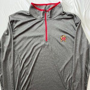Campus Heritage University of Maryland Men's 1/4-zip Zip-Up Dri-Fit Pullover